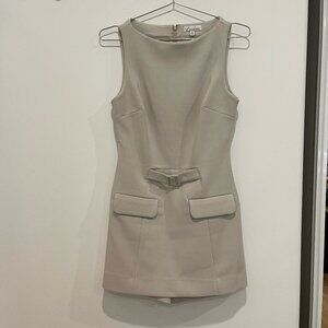 L'Academie Romper in Sand Beige